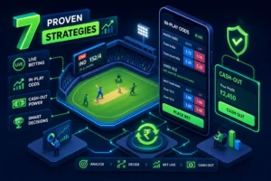 7 proven strategies for live cricket betting on Lotus365bet live using in-play odds and cash-out