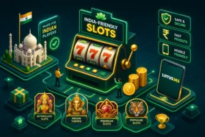 Best Indian slot and India-friendly slot games totry on Lotus365